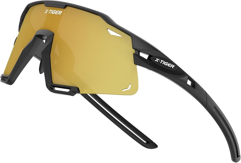 Xtiger Polarized Kids Sunglasses Youth Baseball Sunglasses UV400 Boys Girls Sports Sun Glasses for Softball Cycling Scooter - Image 1